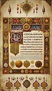 osmanlı dönemi ottoman empire fermanı resmi belge antika hat yazısı